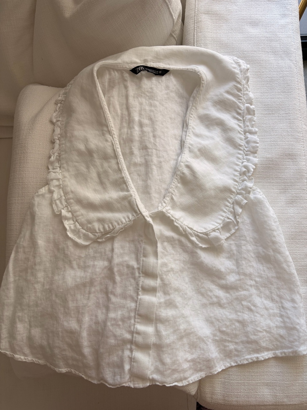 Zara linen top